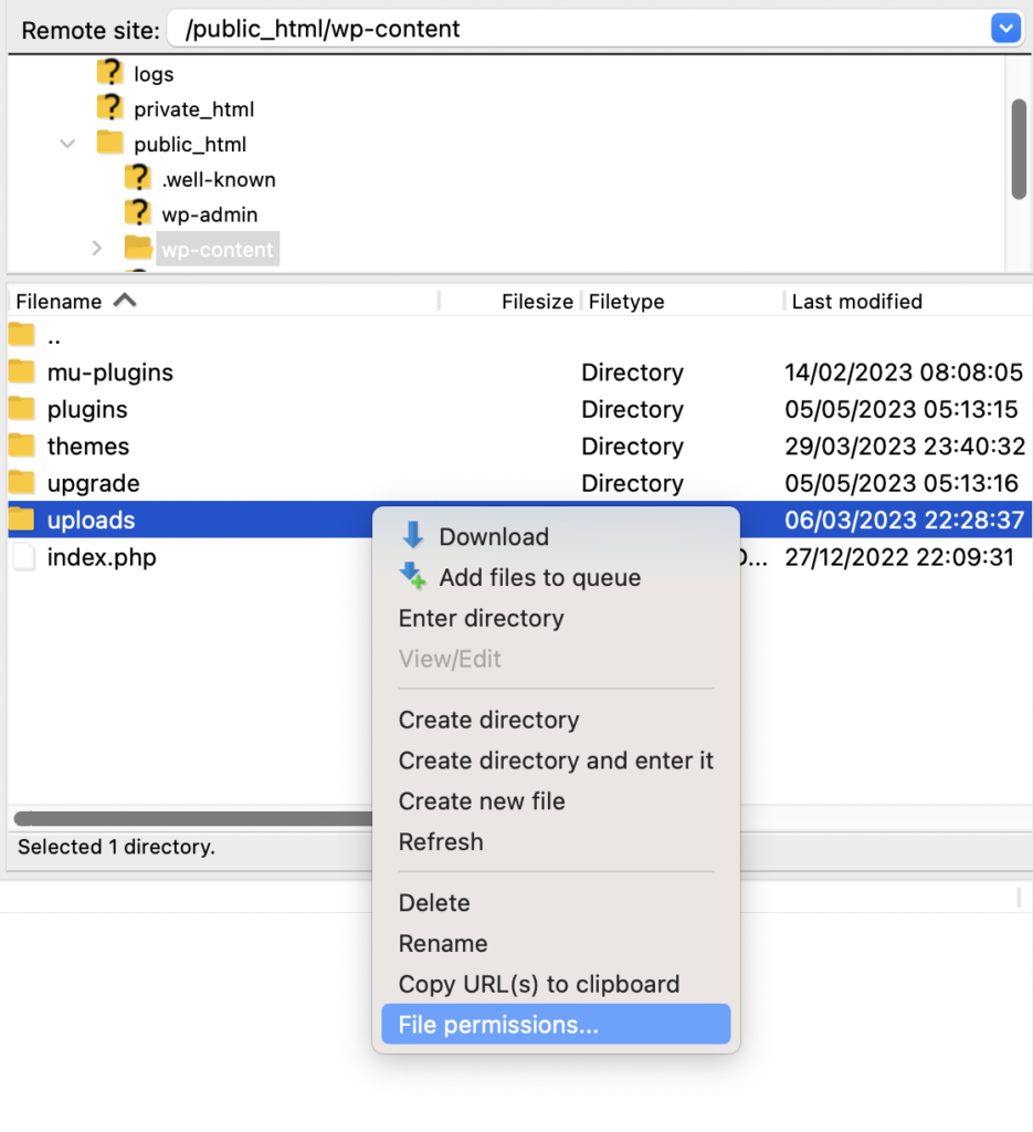 uploads-folder-permissions