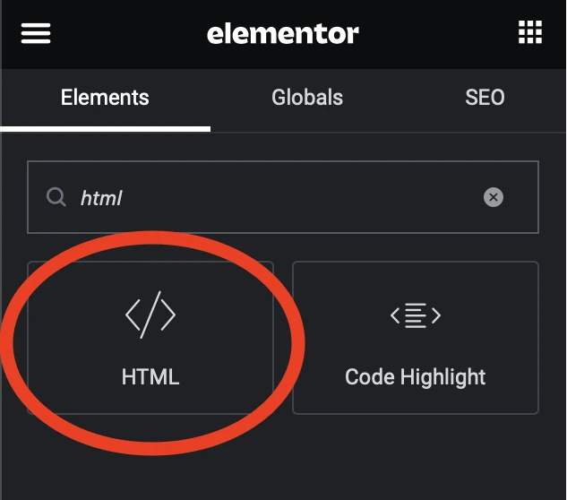 html-element
